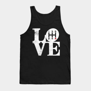 Manual Transmission Cars Tank Top